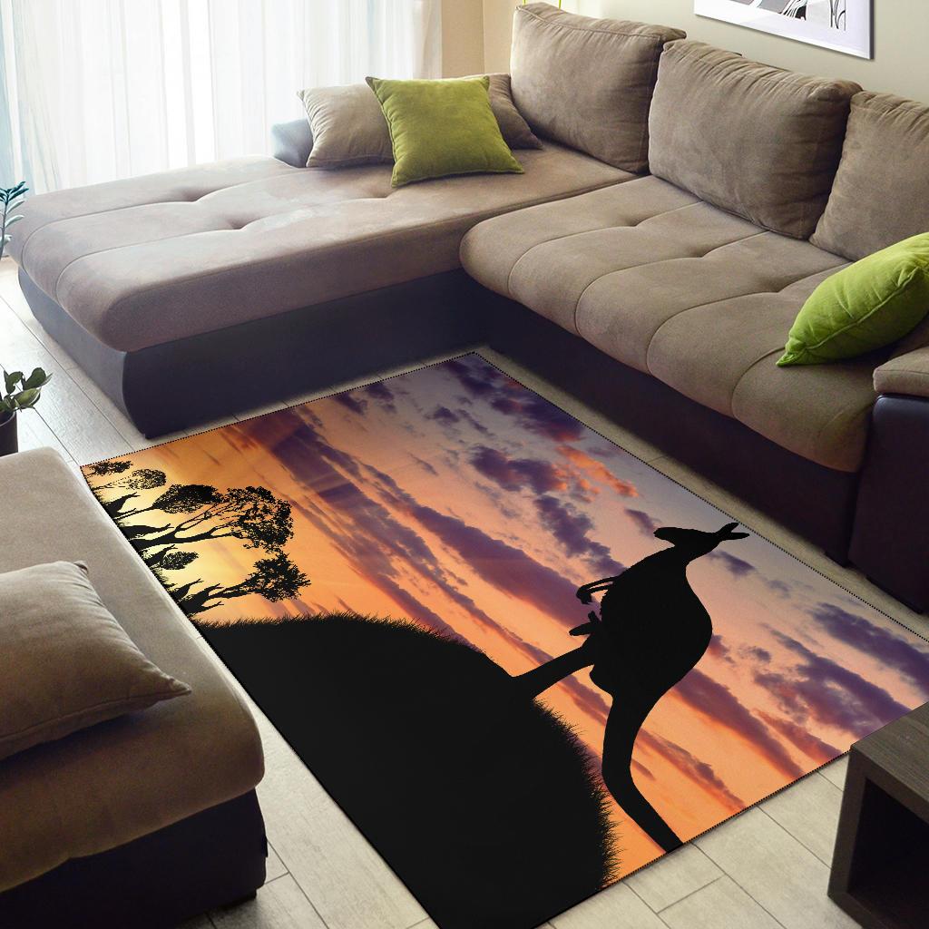 area-rug-kangaroo-rug-sunset