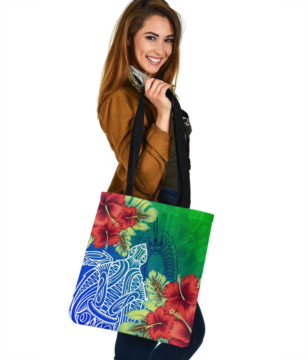 torres-strait-islanders-tote-bag-ocean-hibiscus