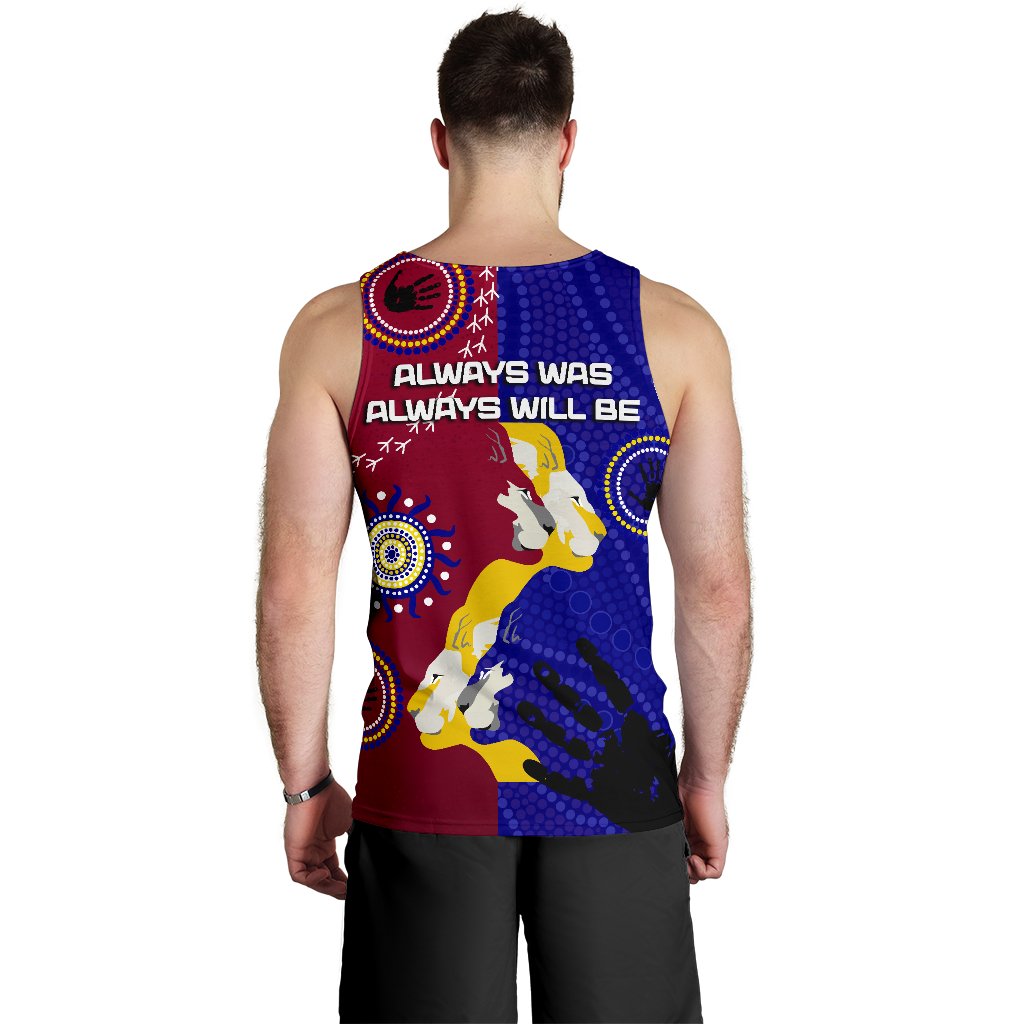 naidoc-brisbane-lions-men-tank-top-indigenous-style