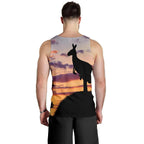 men-tank-top-kangaroo-mens-tank-sunset-ver06