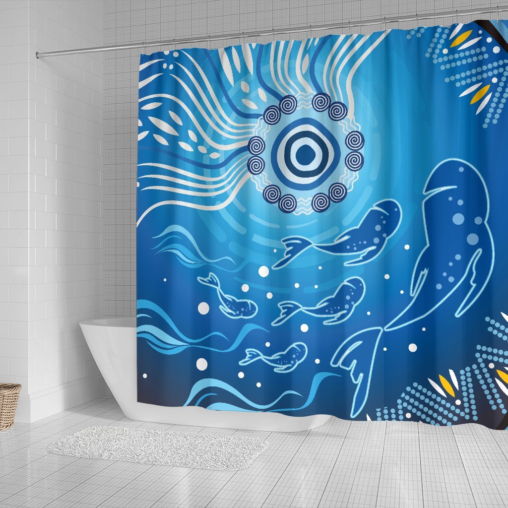 aboriginal-shower-curtain-indigenous-ocean-fishing