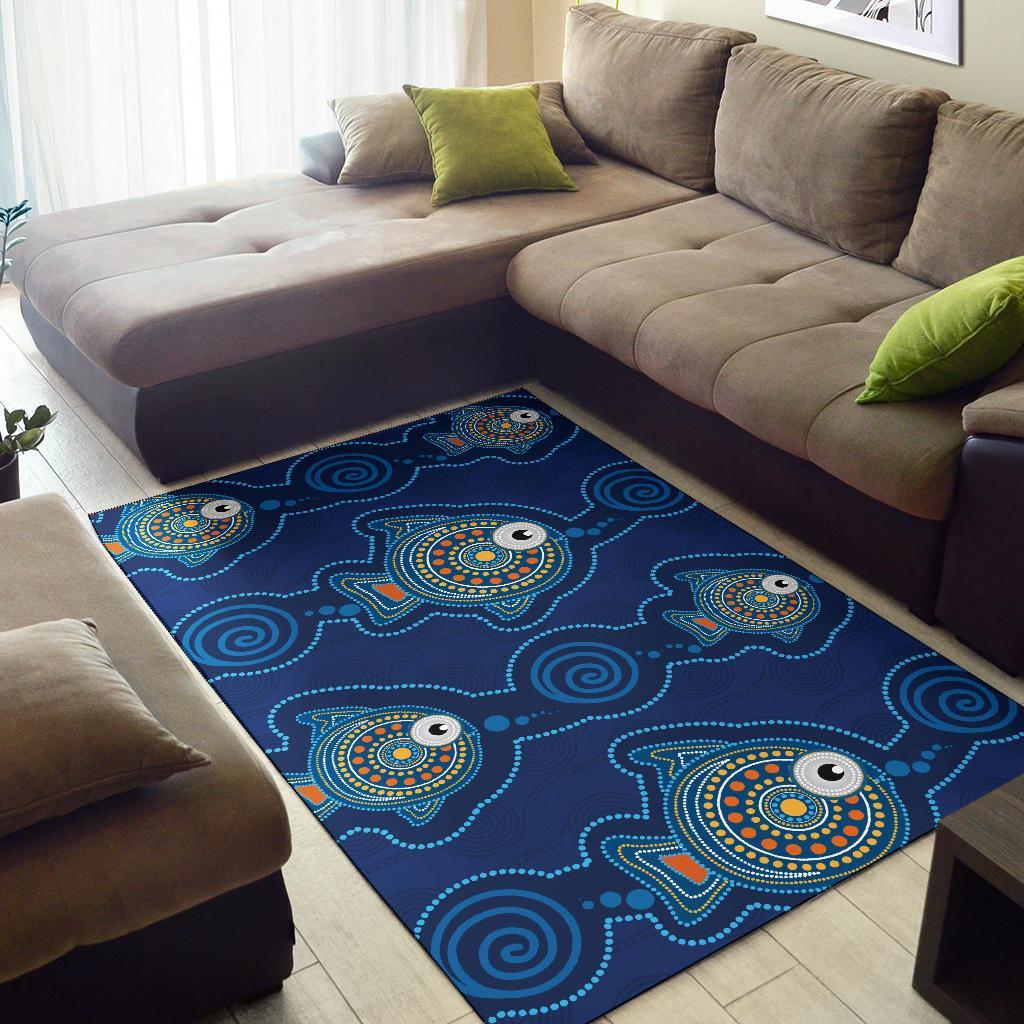 aboriginal-area-rug-indigenous-turtle-patterns