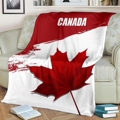 canada-maple-leaf-premium-blanket