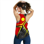 Aboriginal Women's Racerback Tank - Indigenous Legend - Vibe Hoodie