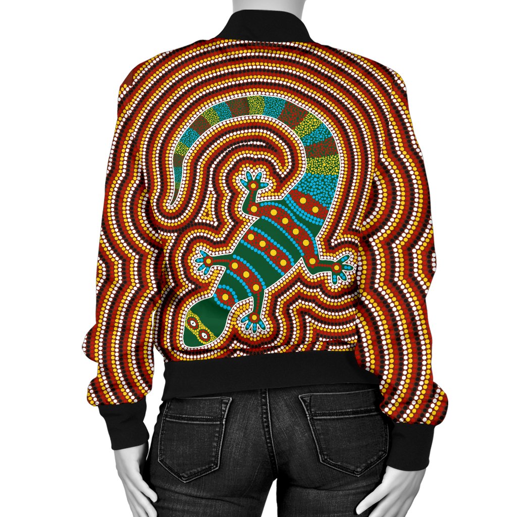 aboriginal-womens-bomber-jacket-lizard-dot-painting-patterns