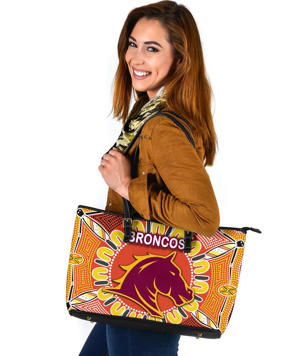 brisbane-large-leather-tote-broncos-indigenous-warm-vibes