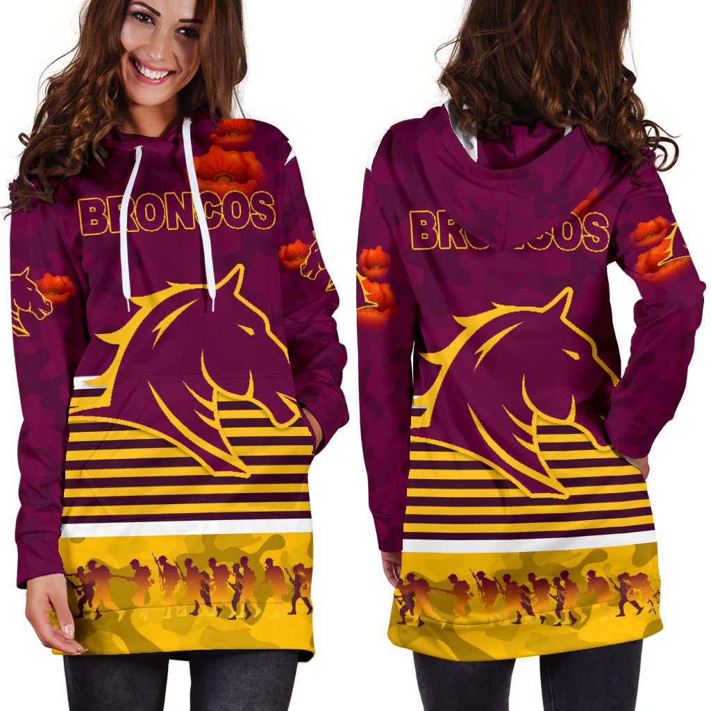 brisbane-broncos-womens-hoodie-dress-anzac-day-simple-style-maroon