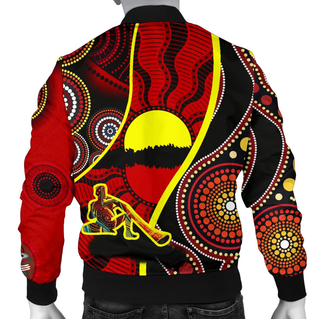 bomber-jacket-australia-aboriginal-dots-with-didgeridoo-1