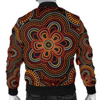 aboriginal-mens-bomber-jacket-aboriginal-dot-painting-flowers-style-ver02