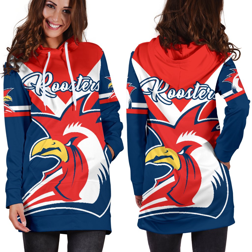 australia-roosters-hoodie-dress