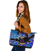 aboriginal-leather-tote-bag-indigenous-platypus