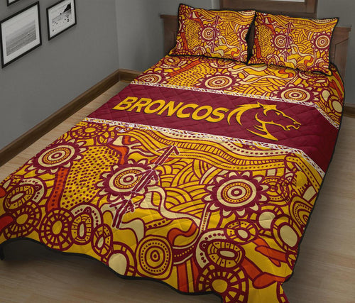 brisbane-broncos-quilt-bed-set-aboriginal-patterns