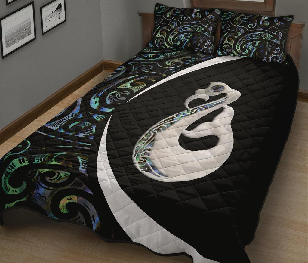 new-zealand-maori-manaia-paua-shell-quilt-bed-set-circle-style