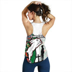 (Custom Personalised) Rabbitohs Women's Racerback Tank Indigenous Anzac Day - Vibe Hoodie