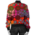 bomber-jacket-aboriginal-pattern-jacket-circle-art-women