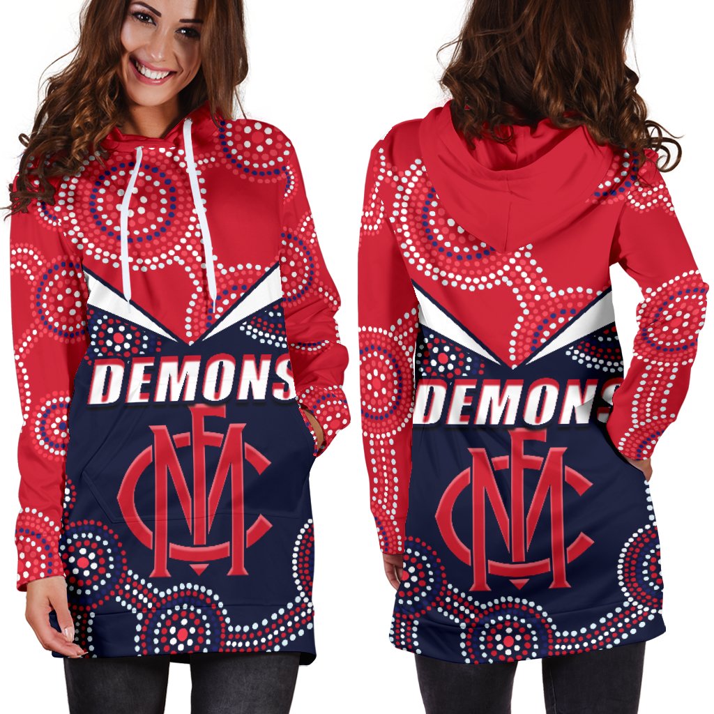 demons-indigenous-hoodie-dress-melbourne-fancy