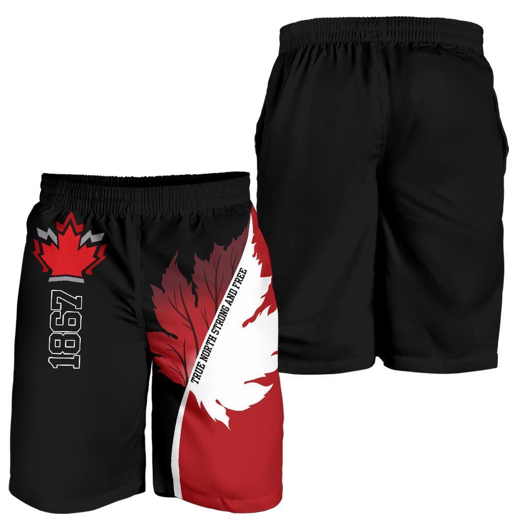 canada-strong-and-free-mens-shorts
