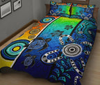 aboriginal-quilt-bed-set-indigenous-turtle-dot-painting-art