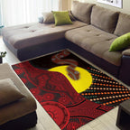 aboriginal-area-rug-indigenous-snake-sun-dot-painting