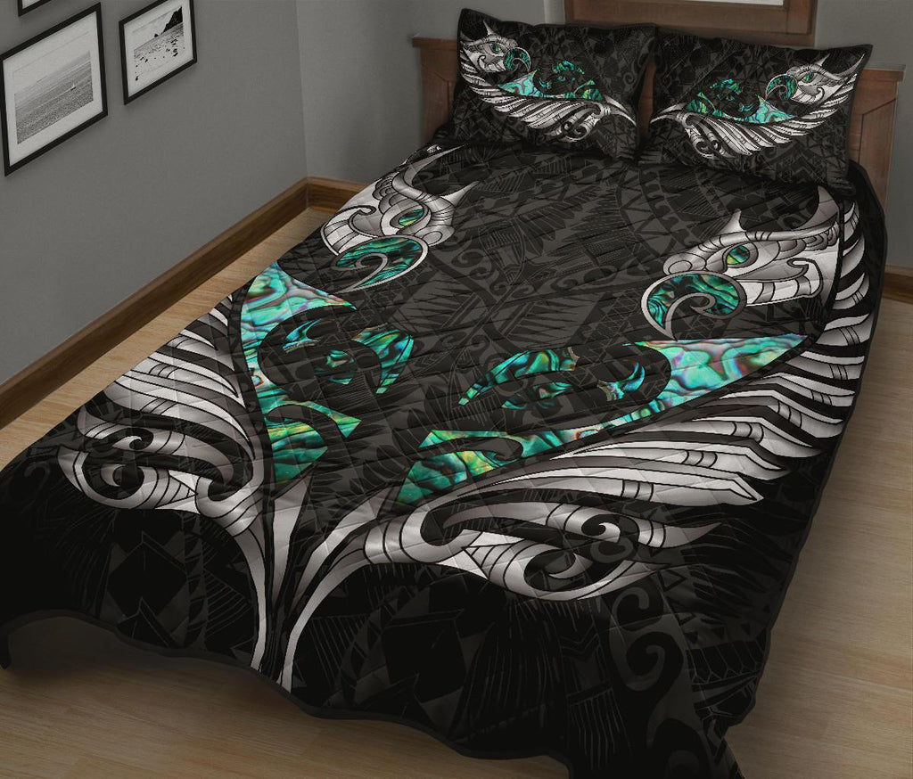 new-zealand-quilt-bed-set-manaia-paua-fern-wing-white