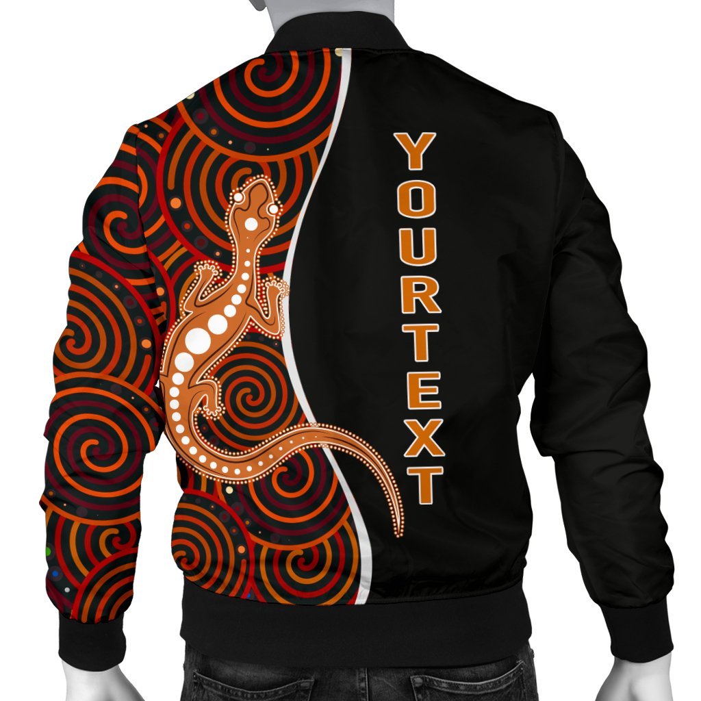 aboriginal-personalised-mens-bomber-jacket-indigenous-lizard-dreaming