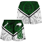 New Zealand Maori Rugby Women Shorts Pride Version - White - Vibe Hoodie