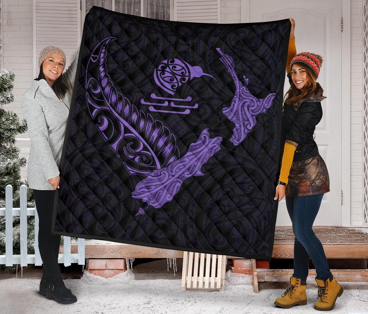 new-zealand-heart-premium-quilt-map-kiwi-mix-silver-fern-pastel-purple