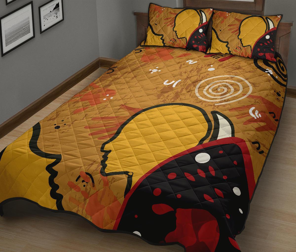 aboriginal-quilt-bed-set-mother-and-son-hand-art
