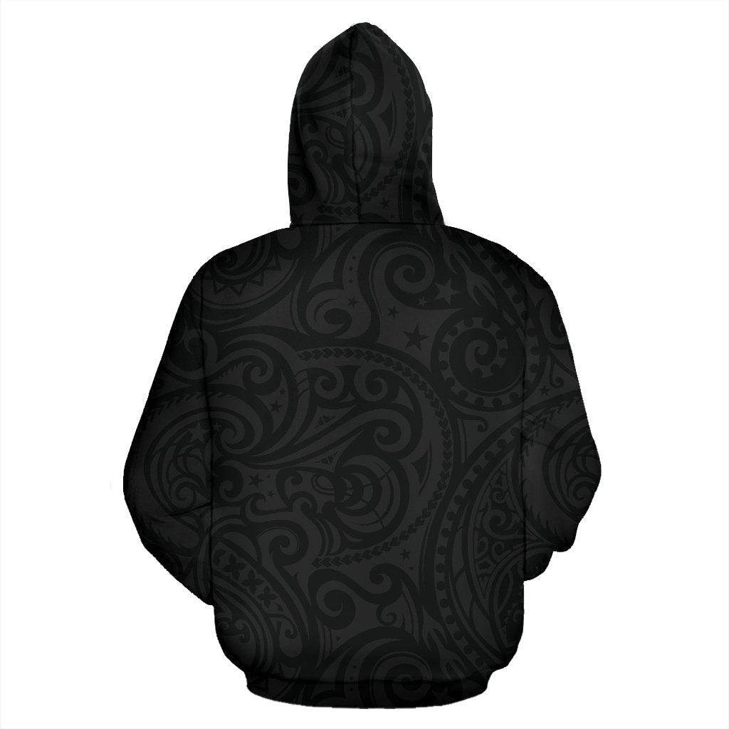 rugby-kia-kaha-be-strong-zip-up-hoodie-black