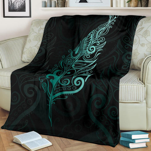 light-silver-fern-new-zealand-blanket-turquoise