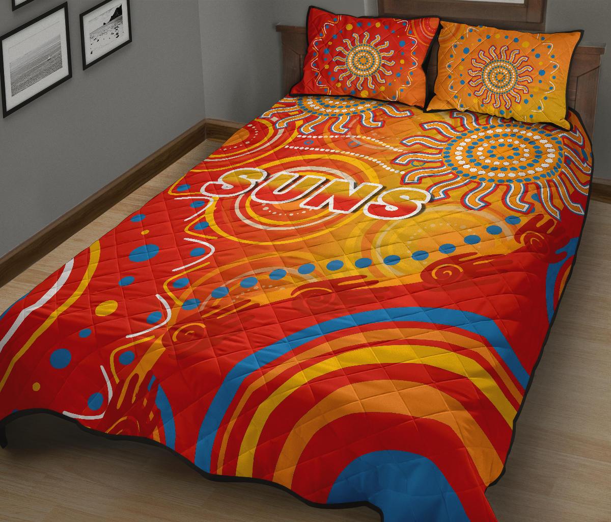 suns-quilt-bed-set-sun-indigenous-gold-coast