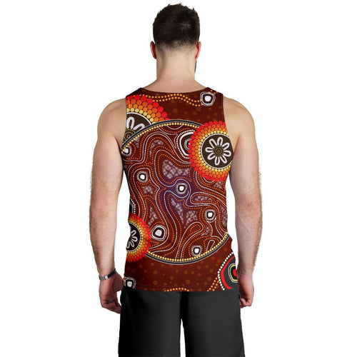 men-tank-top-aboriginal-dot-painting-mens-tank-earth