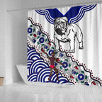 bulldogs-shower-curtain-indigenous