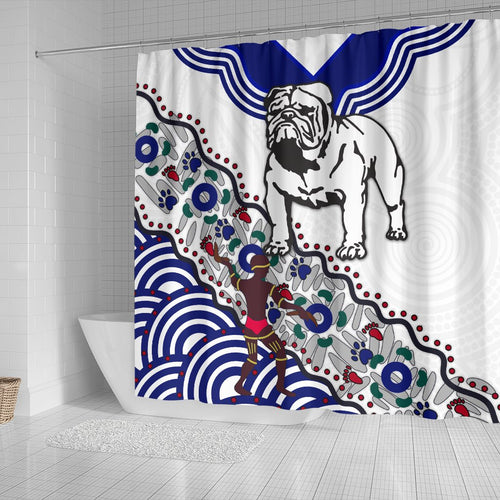 bulldogs-shower-curtain-indigenous