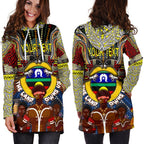 custom-text-the-land-owns-us-womens-hoodie-dress