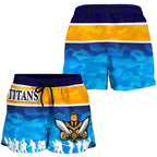Gold Coast Women Shorts Titans Gladiator Anzac Day 2021 Version - Camouflage - Vibe Hoodie