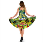 Parramatta Women's Dress Eels Unique Indigenous - Vibe Hoodie