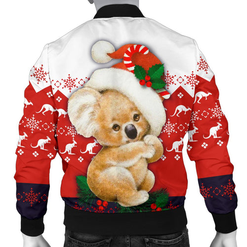christmas-bomber-jacket-koala-jacket-kangaroo-symbol-snowflakes-men