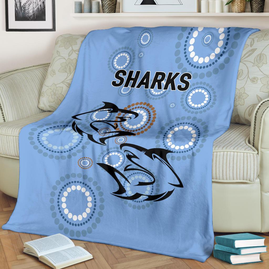 cronulla-premium-blanket-sharks-unique-indigenous