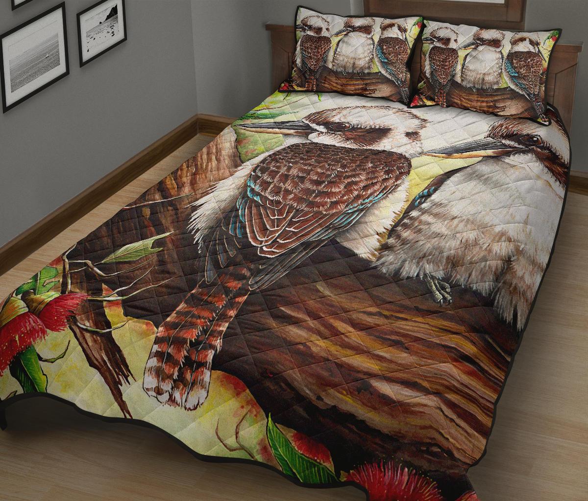 quilt-bed-set-kookaburra-with-waratah