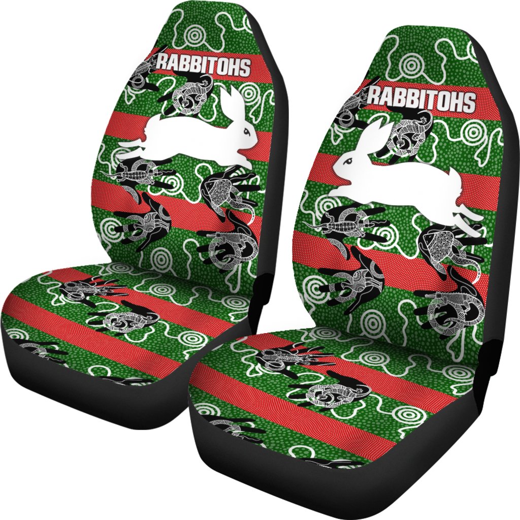 south-sydney-car-seat-covers-rabbitohs-indigenous-animals-aboriginal
