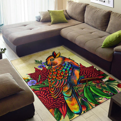 area-rug-australia-kookaburra-with-waratah