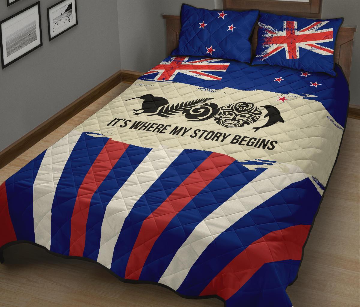 new-zealand-where-my-story-begins-quilt-bed-set-blue
