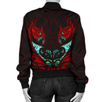 new-zealand-bomber-jacket-for-women-manaia-paua-fern-wing-red