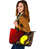 aboriginal-leather-tote-bag-aboriginal-flag-lizard-dot-painting-style