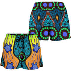 Women's Shorts - Aboriginal Turtle - Vibe Hoodie