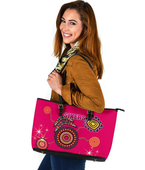 sydney-large-leather-tote-sixers-indigenous-magenta