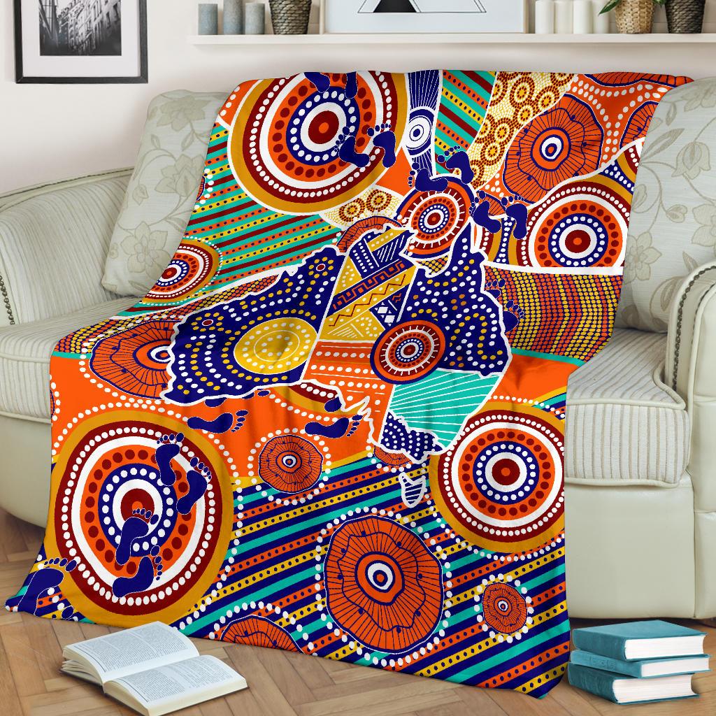 aboriginal-premium-blanket-australian-map-dot-painting
