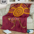 aboriginal-premium-blanket-aboriginal-kangaroo