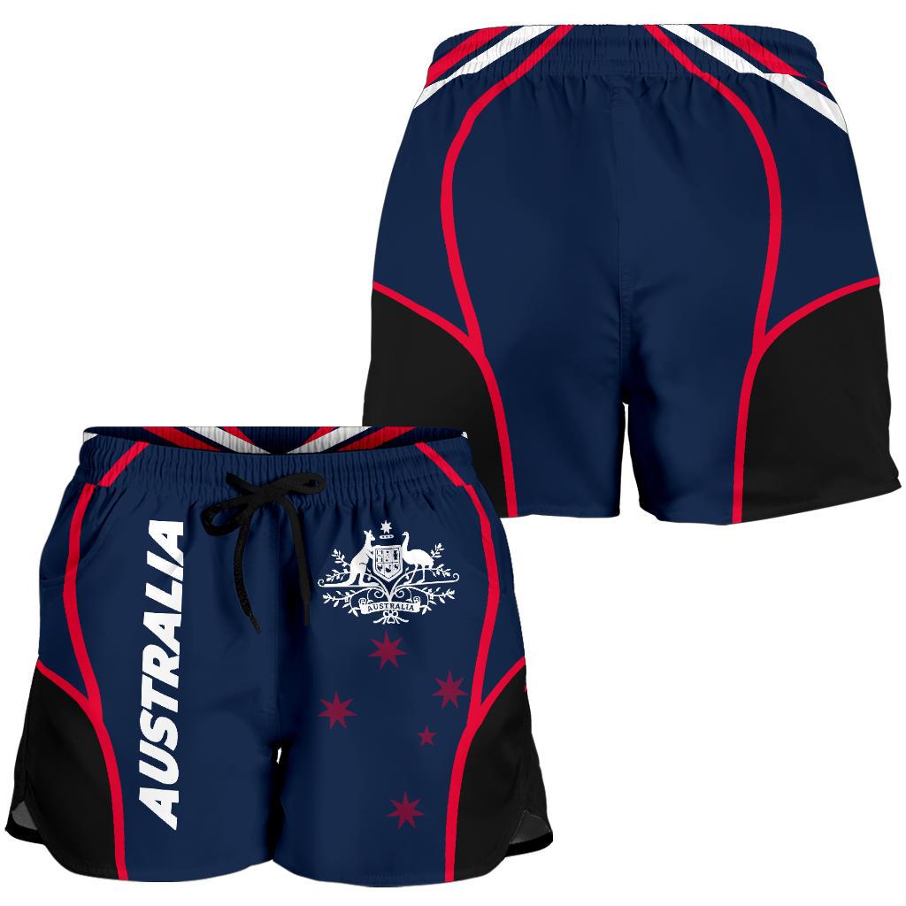 Women's Shorts - Australian Coat Of Arms Shorts - Vibe Hoodie